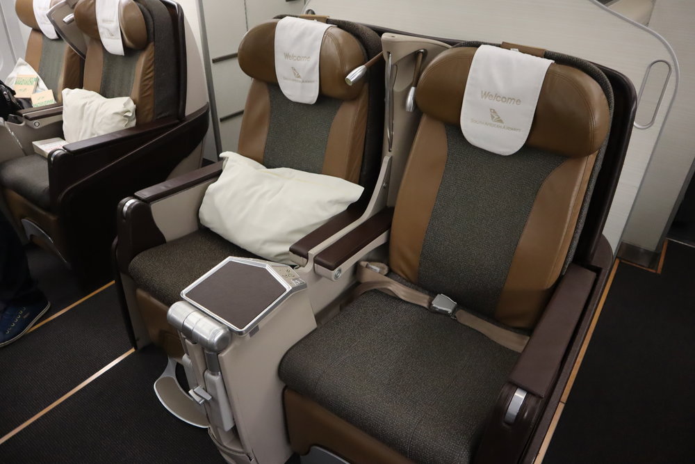 South African Airways A340 business class