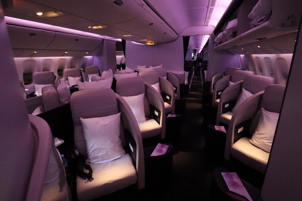 Air New Zealand business class