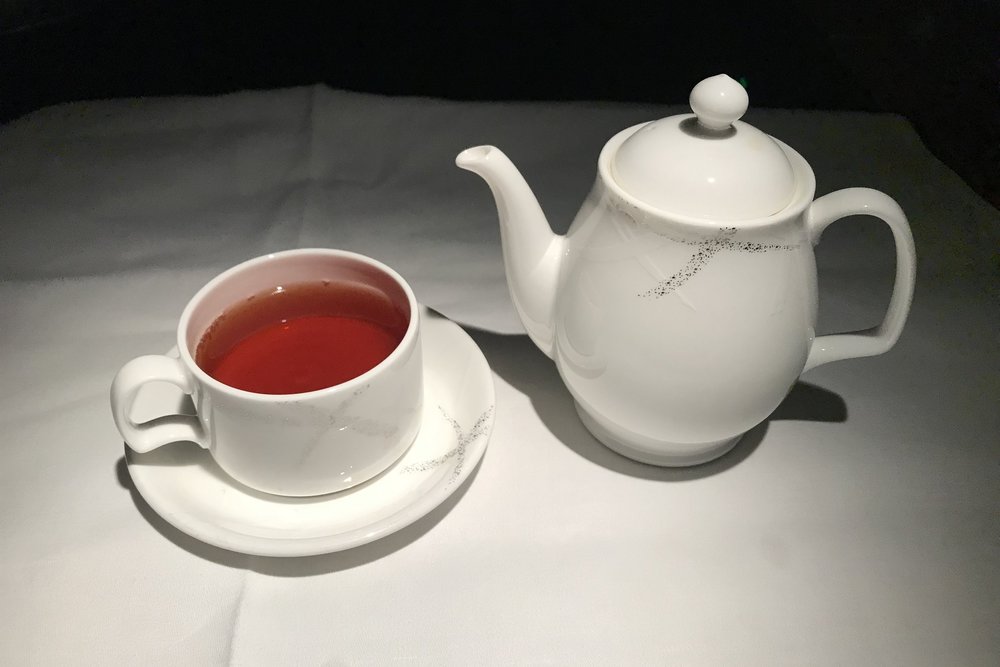 Cathay Pacific First Class – Ceylon Breakfast tea