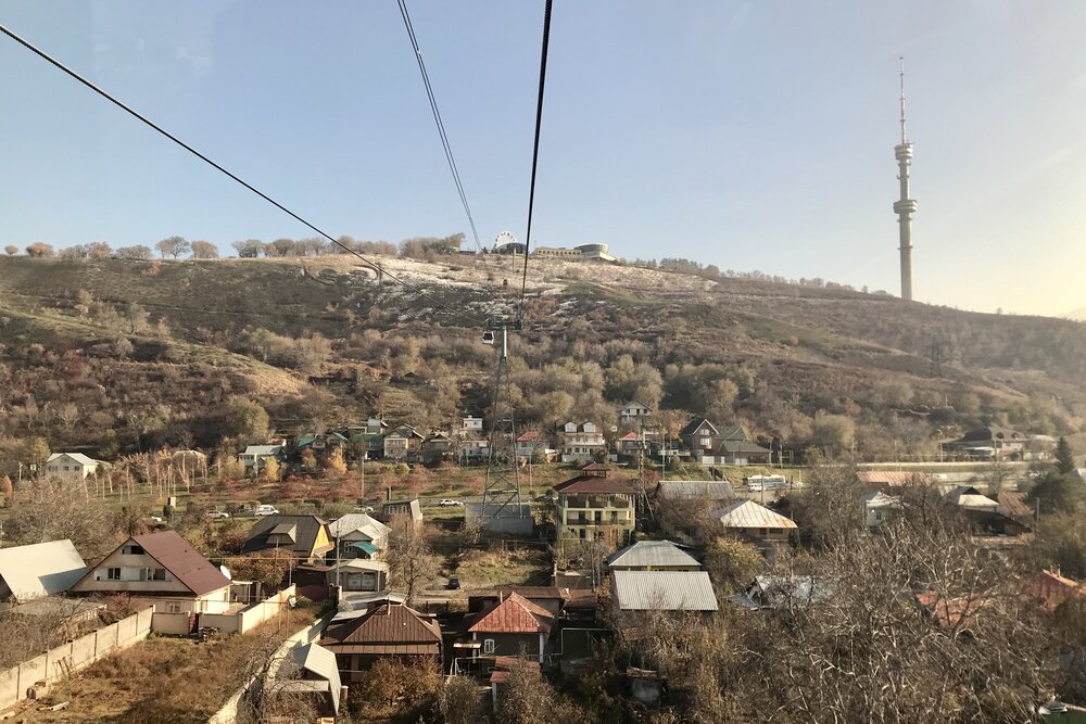 Kok-Tobe Mountain – cable car