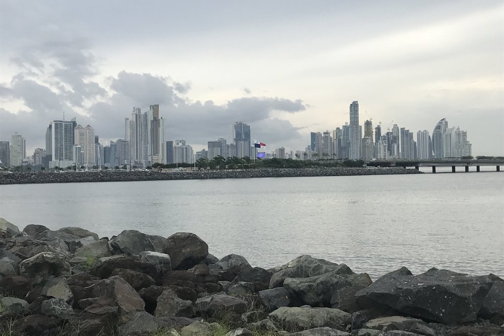 The Panama City skyline