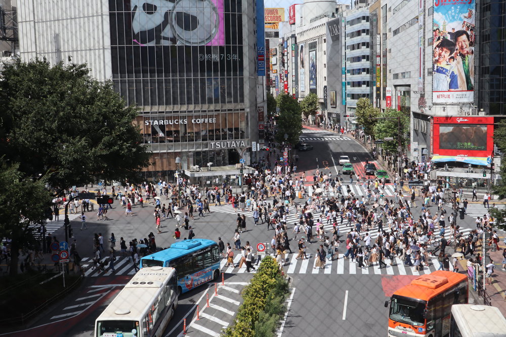 Shibuya crossing