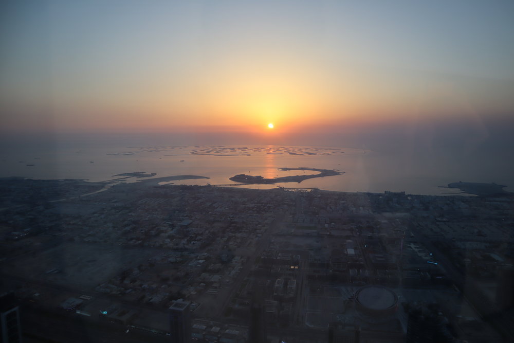 Sunset from the 148th floor