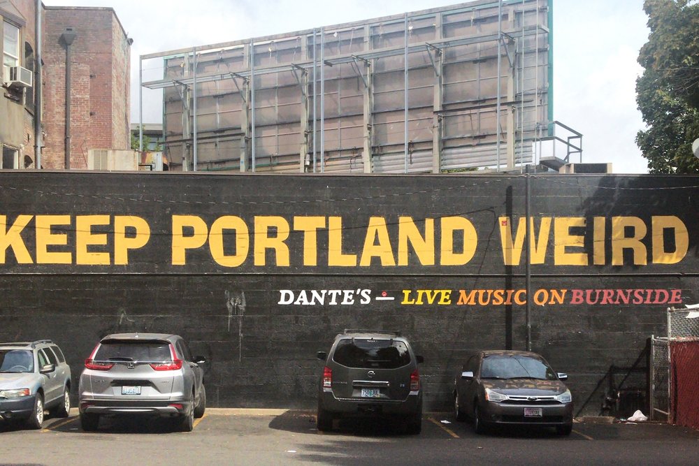 “Keep Portland Weird” Sign