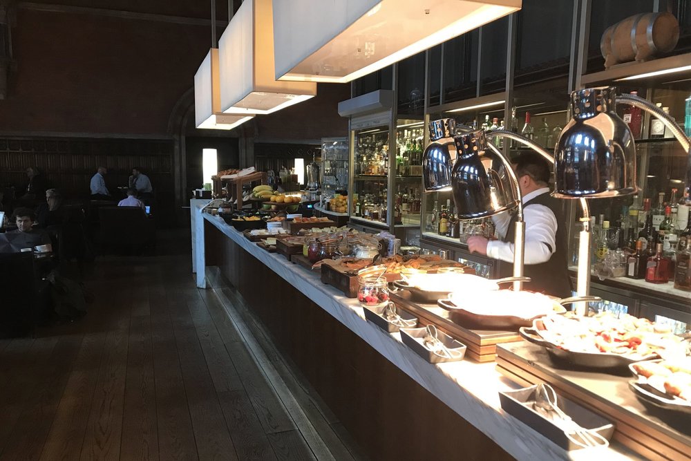 St. Pancras Renaissance Hotel London – Booking Office breakfast buffet