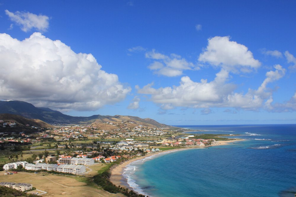 Sir Timothy's Hill – View of the Marriott Resort St. Kitts