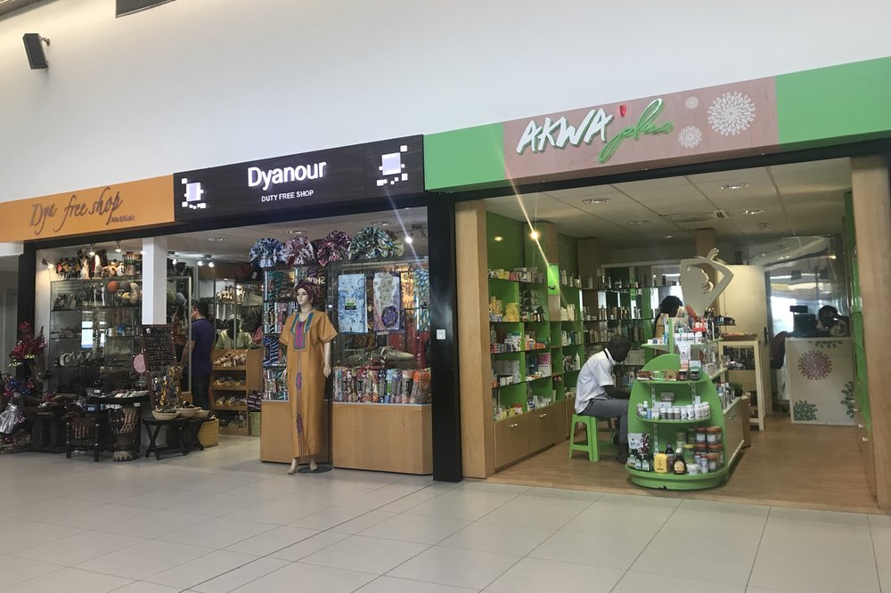 Abidjan Airport – Departure hall