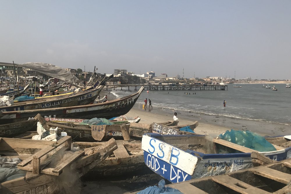 Jamestown fishing harbour – Boats