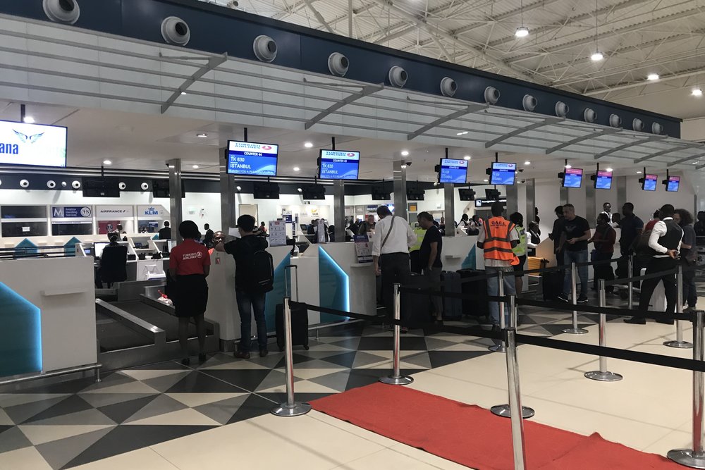 Kotoka International Airport – Turkish Airlines check-in