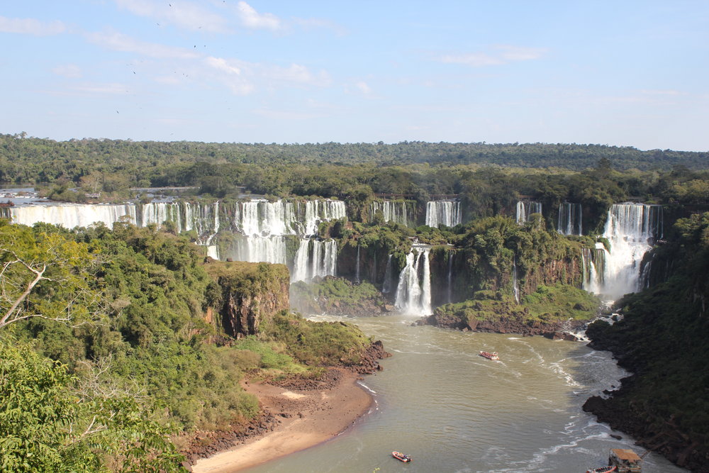 Iguazu Falls – View from the Brazil side