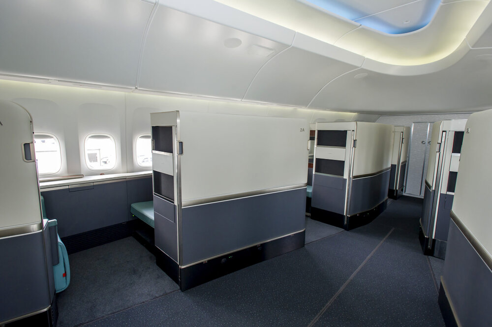 Korean Air 747-8 First Class