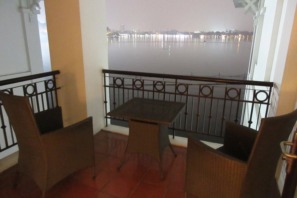 InterContinental Hanoi Westlake – Overwater Pavilion Room balcony