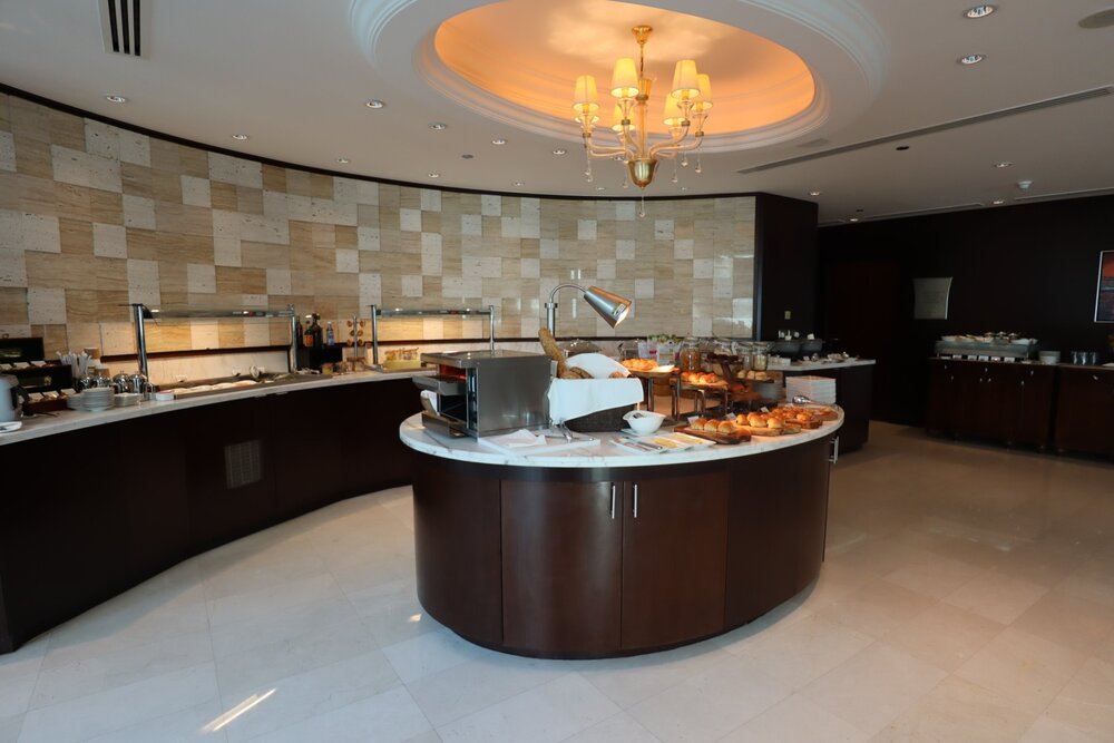 JW Marriott Marquis Doha City Center – Executive Lounge buffet