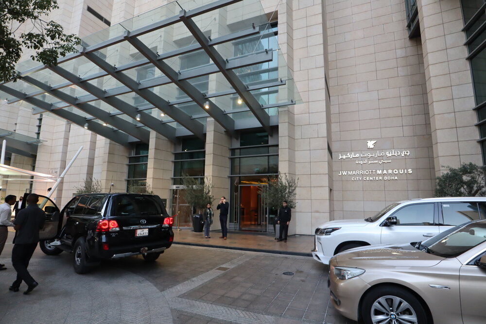 JW Marriott Marquis Doha City Center – Entrance