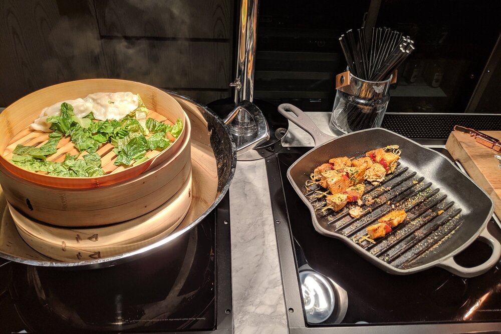 JW Marriott Edmonton ICE District – Executive Lounge evening hors d’oeuvres