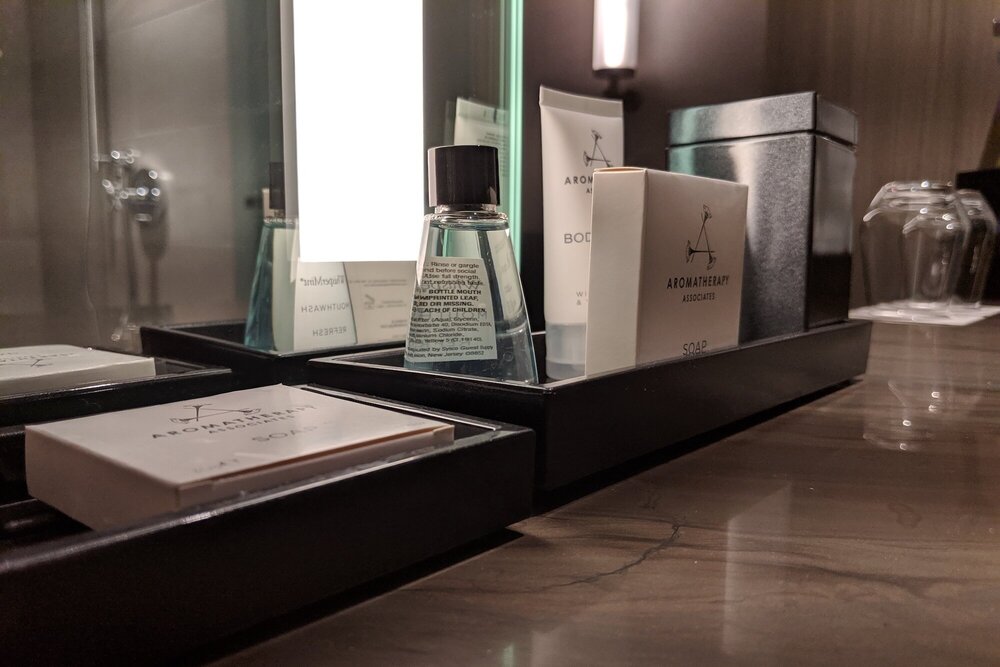 JW Marriott Edmonton ICE District – Bathroom toiletries