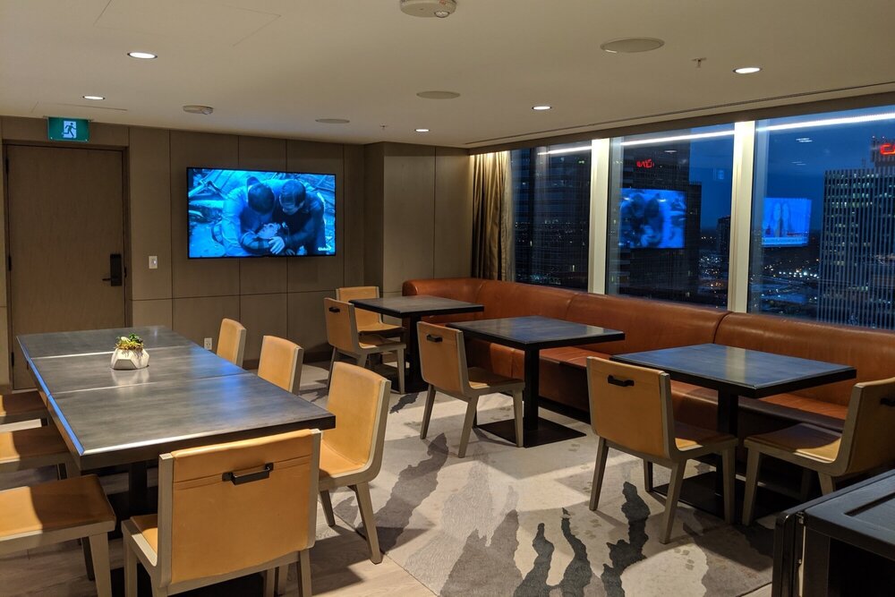 JW Marriott Edmonton ICE District – Executive Lounge seating area