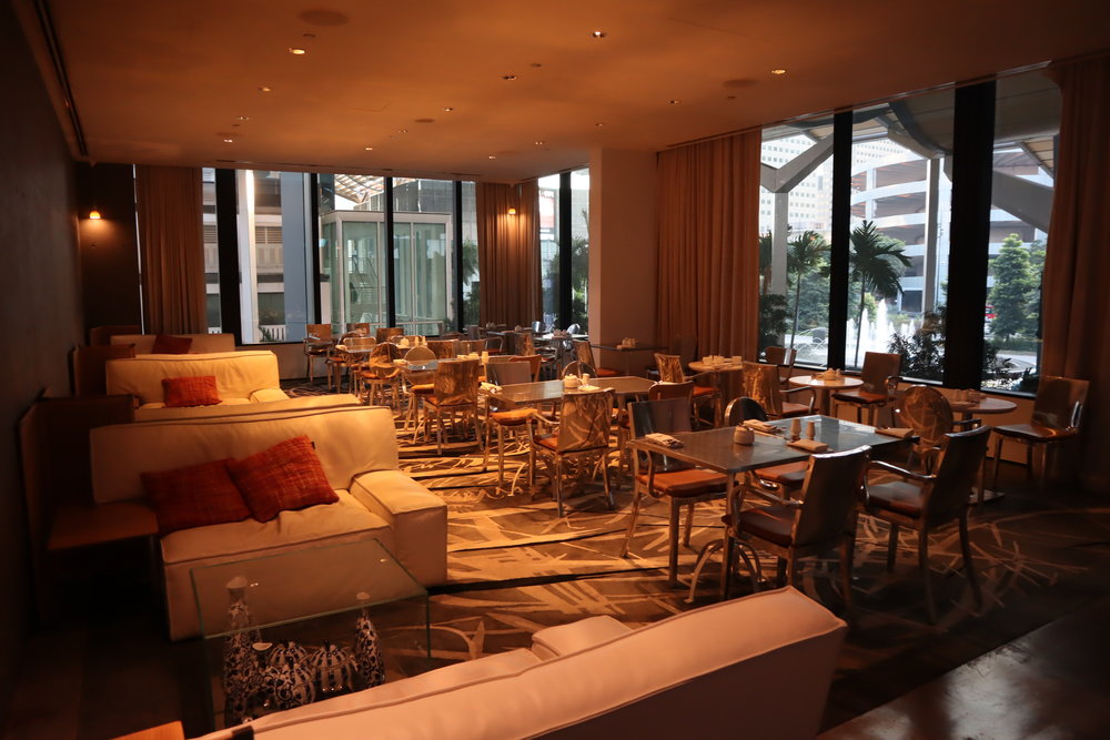 JW Marriott Singapore South Beach – Executive Lounge seating