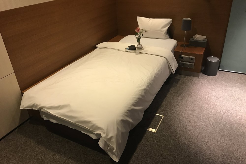 Lufthansa First Class Terminal Frankfurt – Nap room