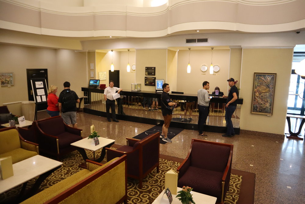 Moscow Marriott Tverskaya Hotel – Front desks