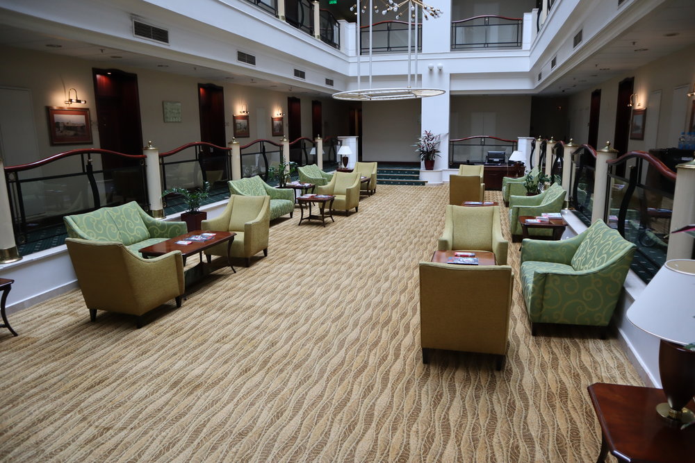 Moscow Marriott Tverskaya Hotel – Fourth floor seating area