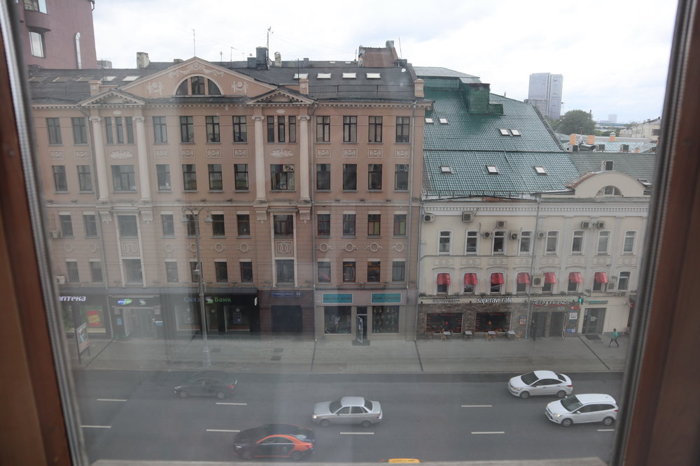 Moscow Marriott Tverskaya Hotel – View of Tverskaya Street