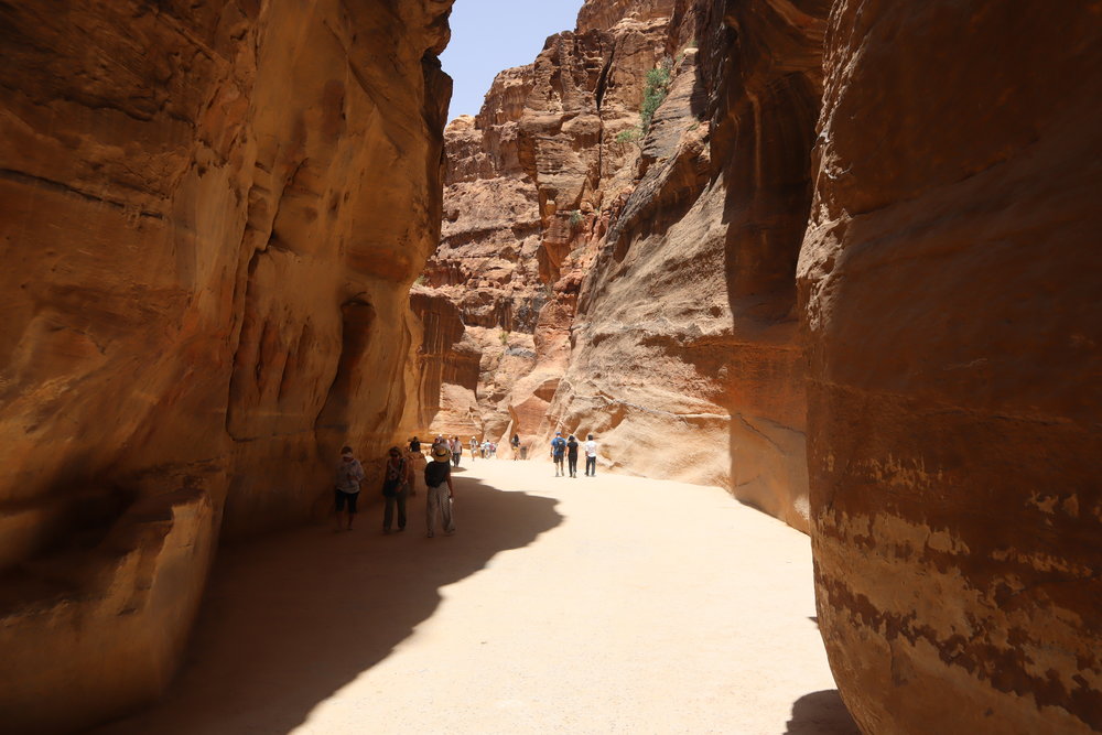 Petra, Jordan – Returning via the Siq