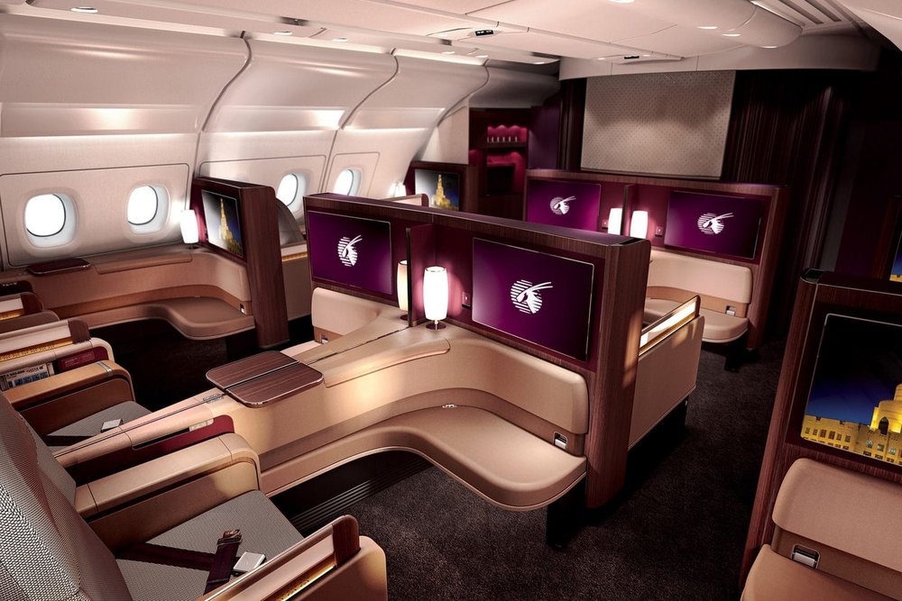 Qatar Airways A380 First Class