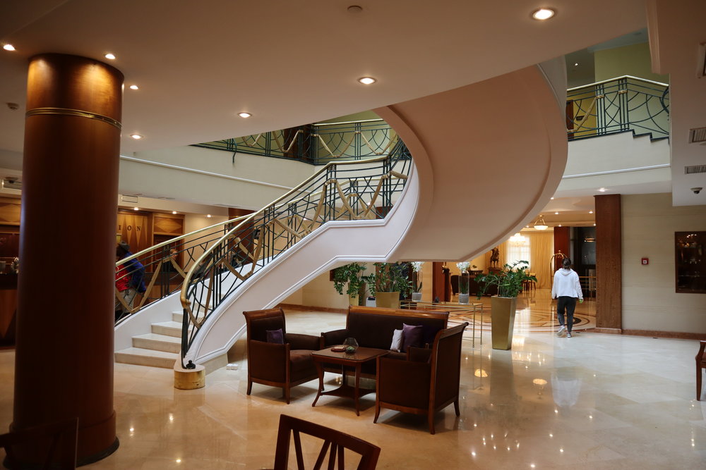 Renaissance St. Petersburg Baltic Hotel – Lobby staircase