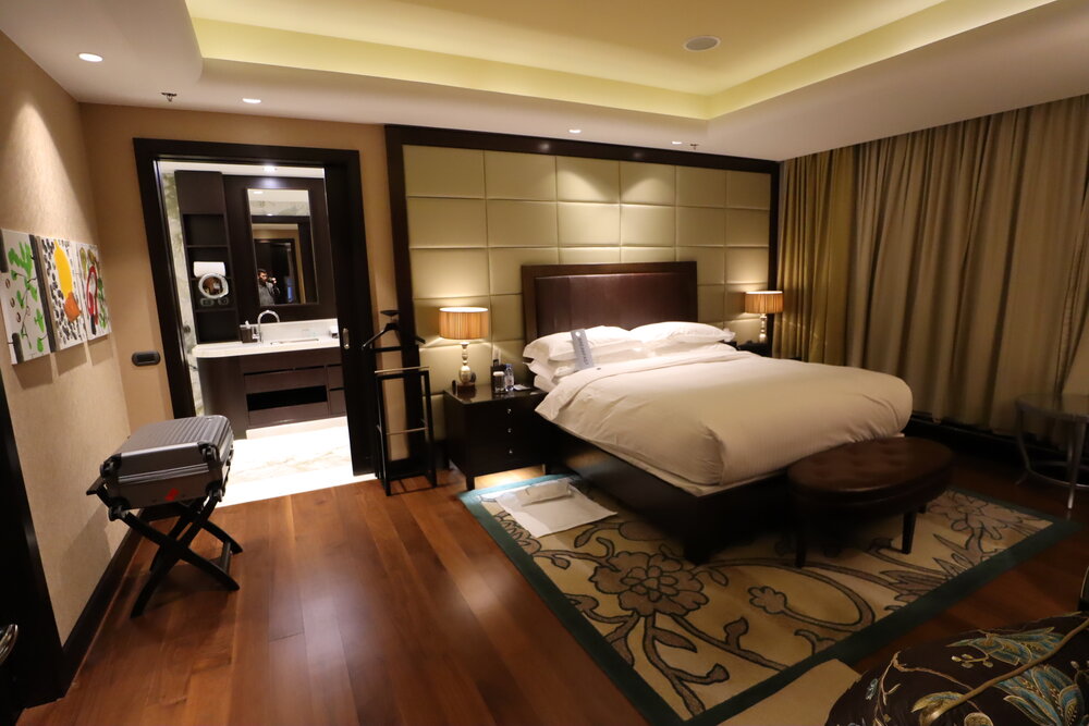 The Ritz-Carlton, Almaty – Club Suite bedroom