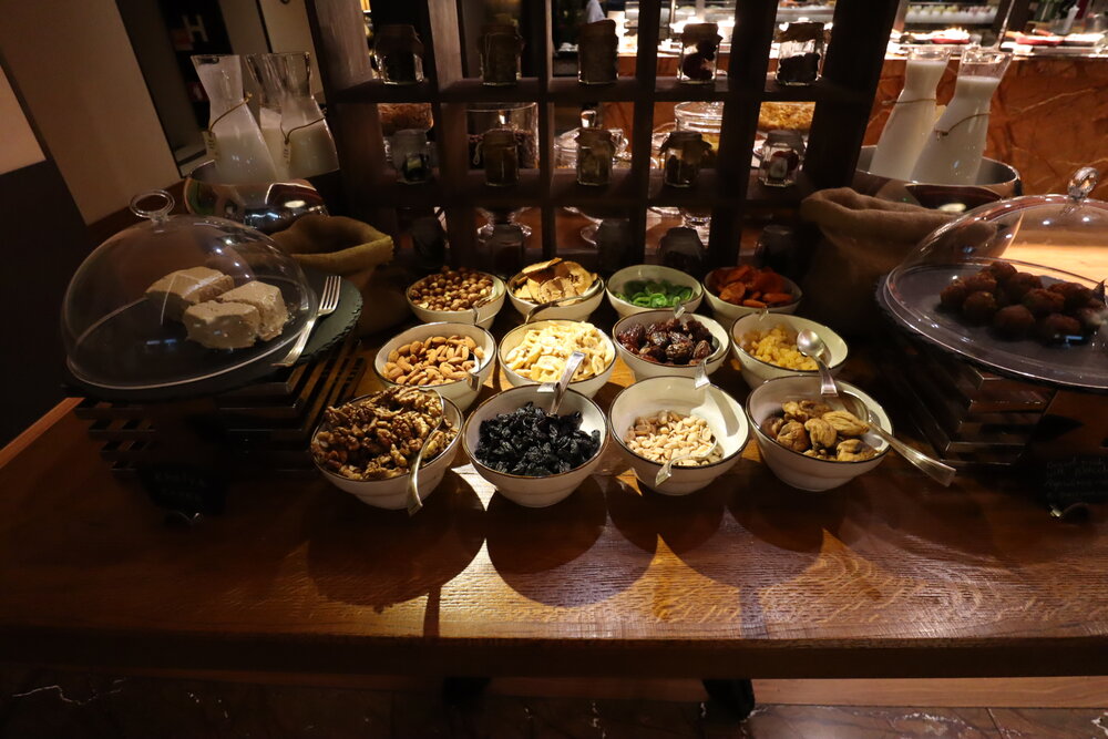 The Ritz-Carlton, Almaty – Kazakh fruits, nuts, and spreads