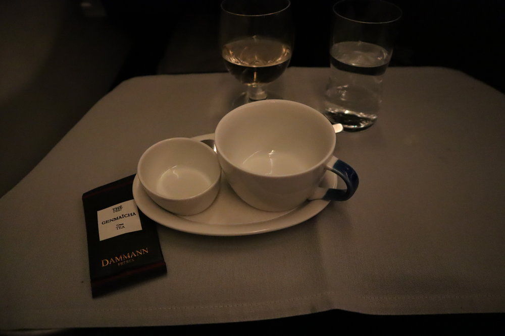 SAS business class – Genmaicha green tea by Dammann Frères