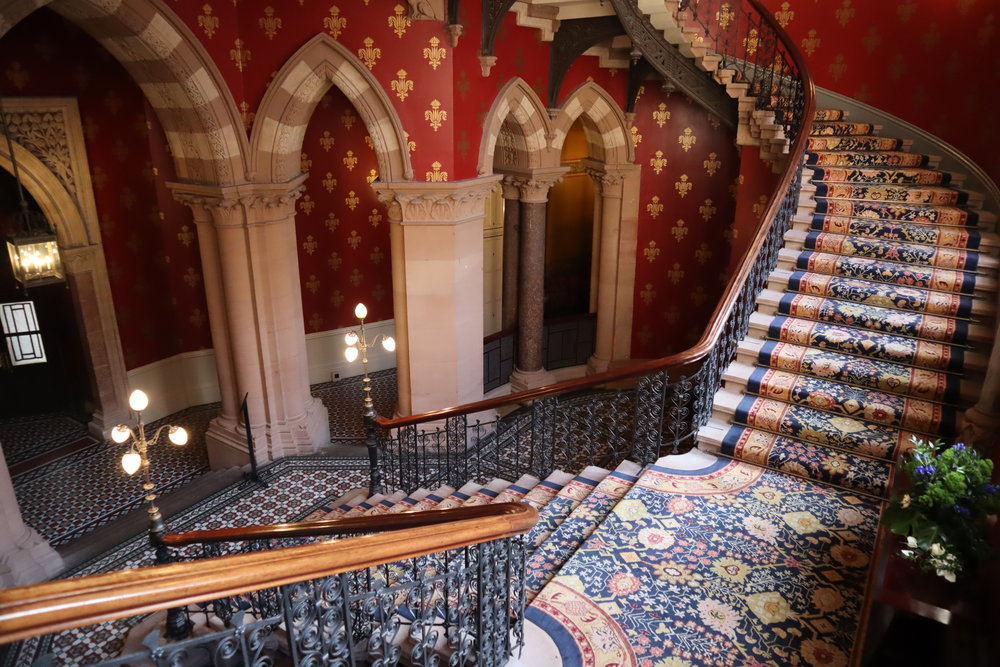 St. Pancras Renaissance Hotel London – Chambers Wing grand staircase