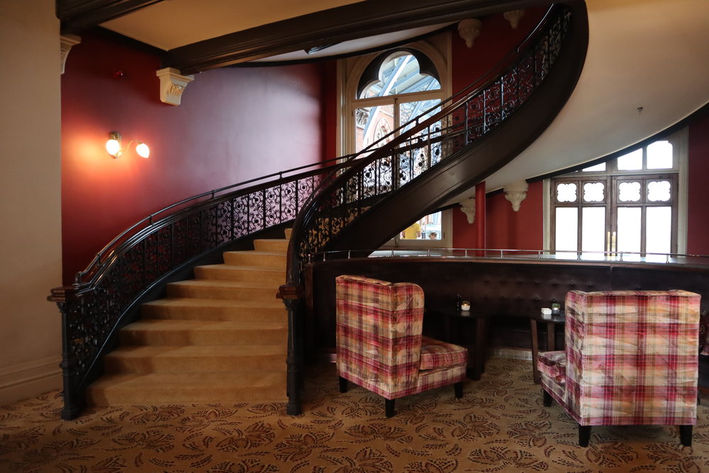 St. Pancras Renaissance Hotel London – Chambers Club staircase