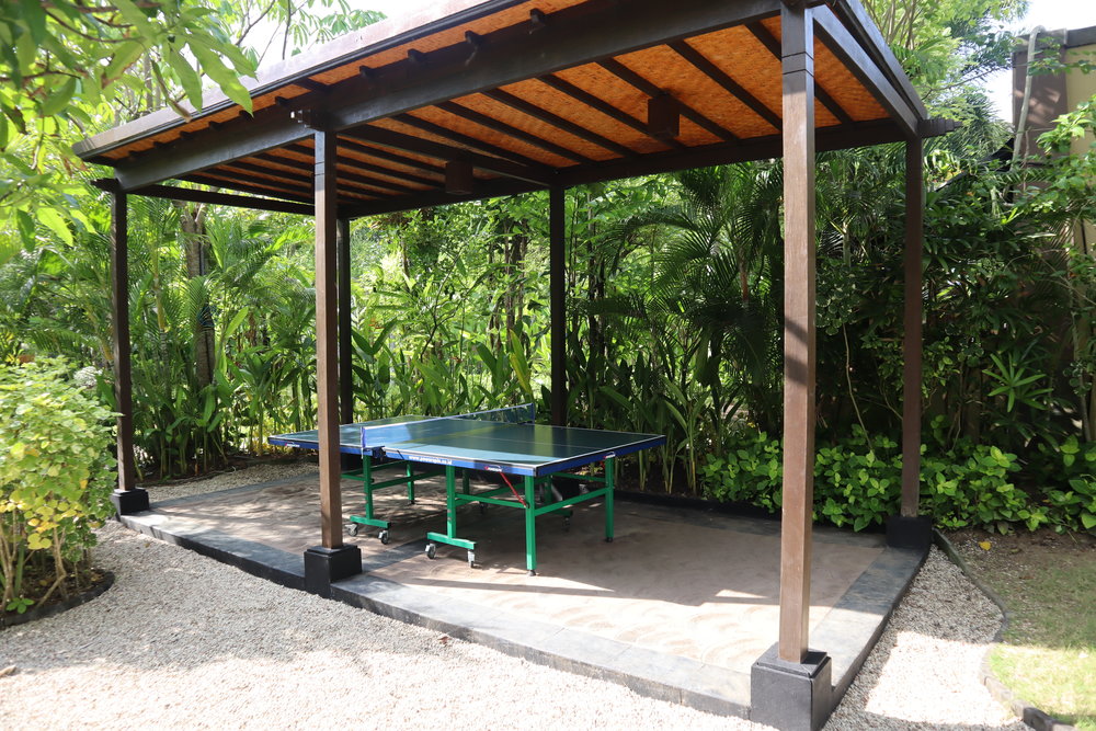 St. Regis Bali – Ping-pong table