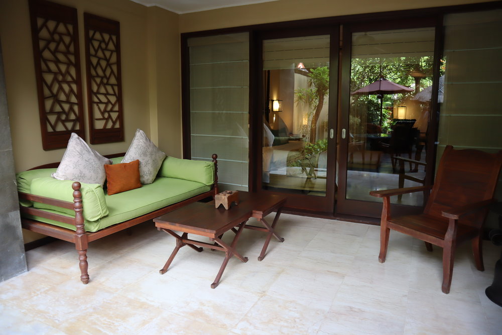 St. Regis Bali – St. Regis Pool Suite back porch