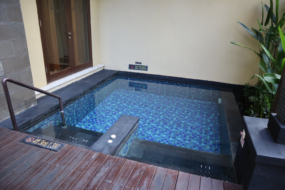 St. Regis Bali – St. Regis Pool Suite plunge pool