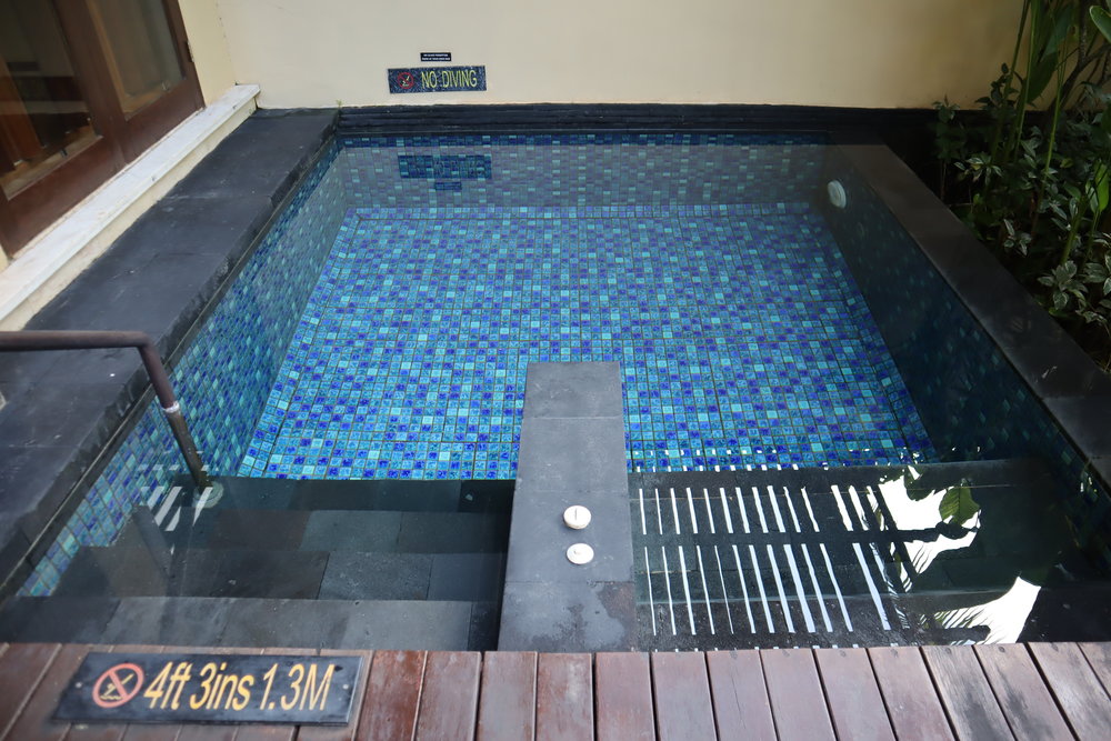 St. Regis Bali – St. Regis Pool Suite plunge pool