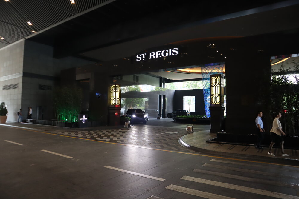 St. Regis Shenzhen – Driveway