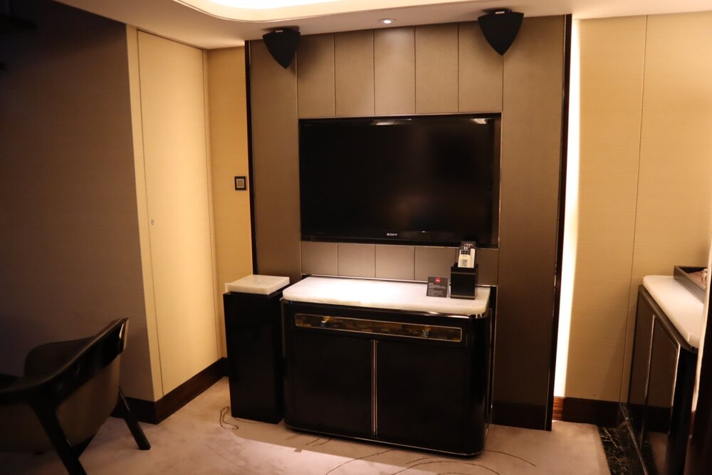 St. Regis Shenzhen – Allure Suite television