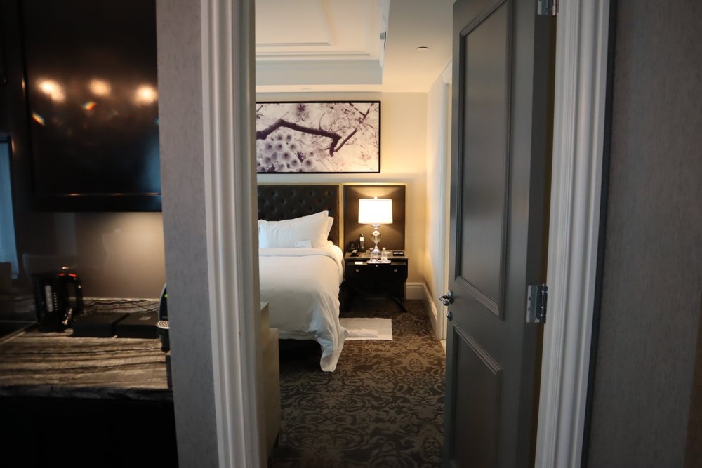 St. Regis Toronto – Two-bedroom suite master bedroom