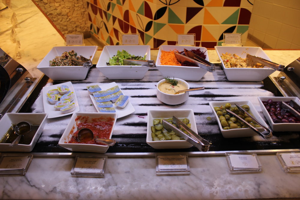 Star Alliance Lounge Rio de Janeiro – Salad bar