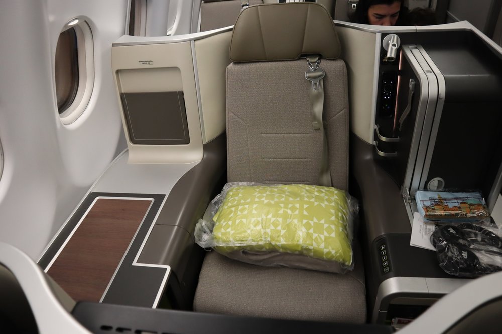 TAP Air Portugal business class – Seat 5J