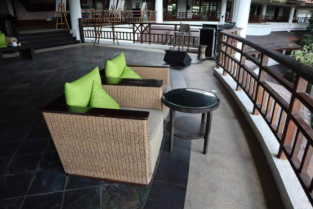 The Andaman Langkawi – Jentayu Lounge waiting area