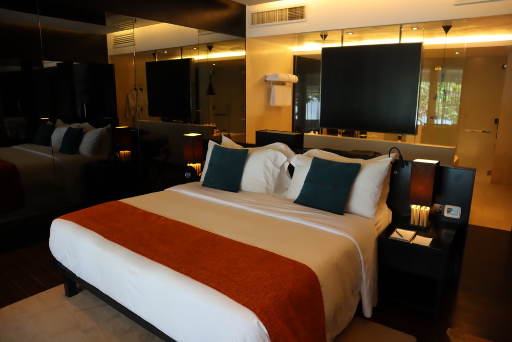 The Andaman Langkawi – Executive Pool Suite king bed