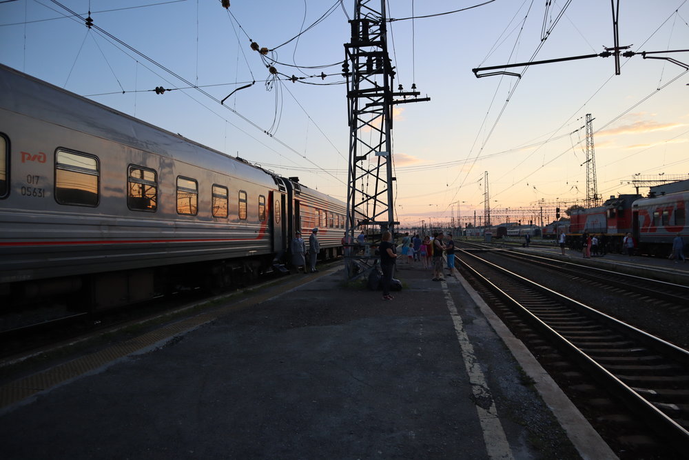 Trans-Siberian Railway First Class – Perm, Russia