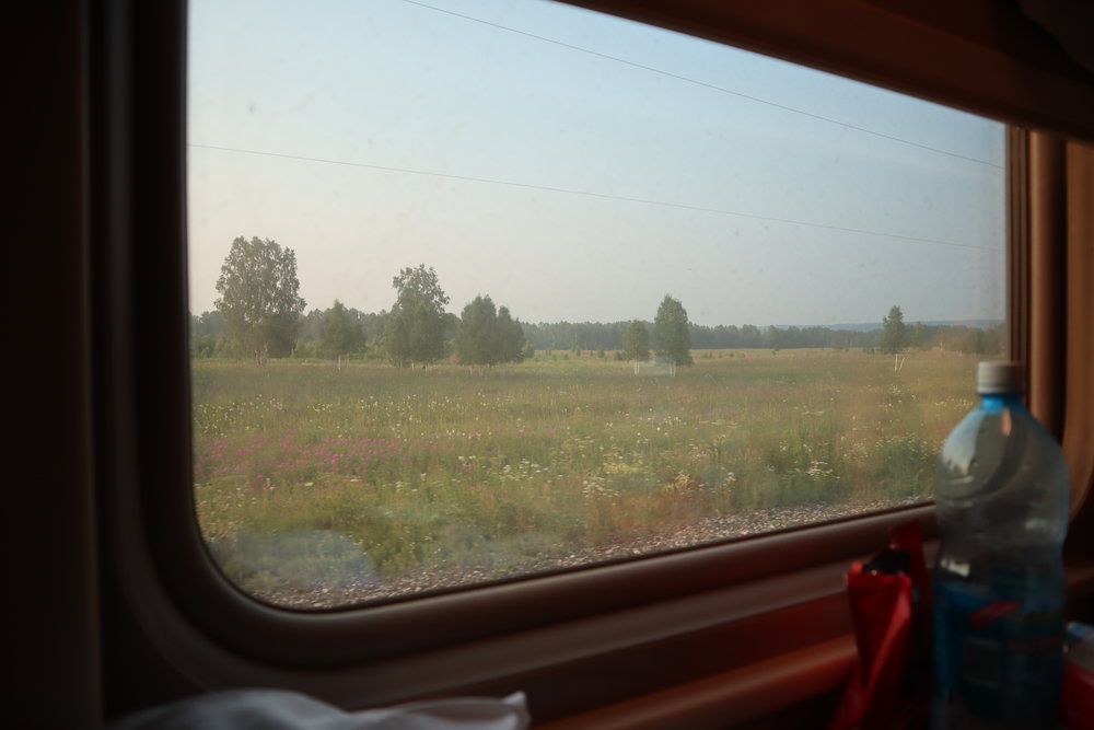 Trans-Siberian Railway Third Class – Window