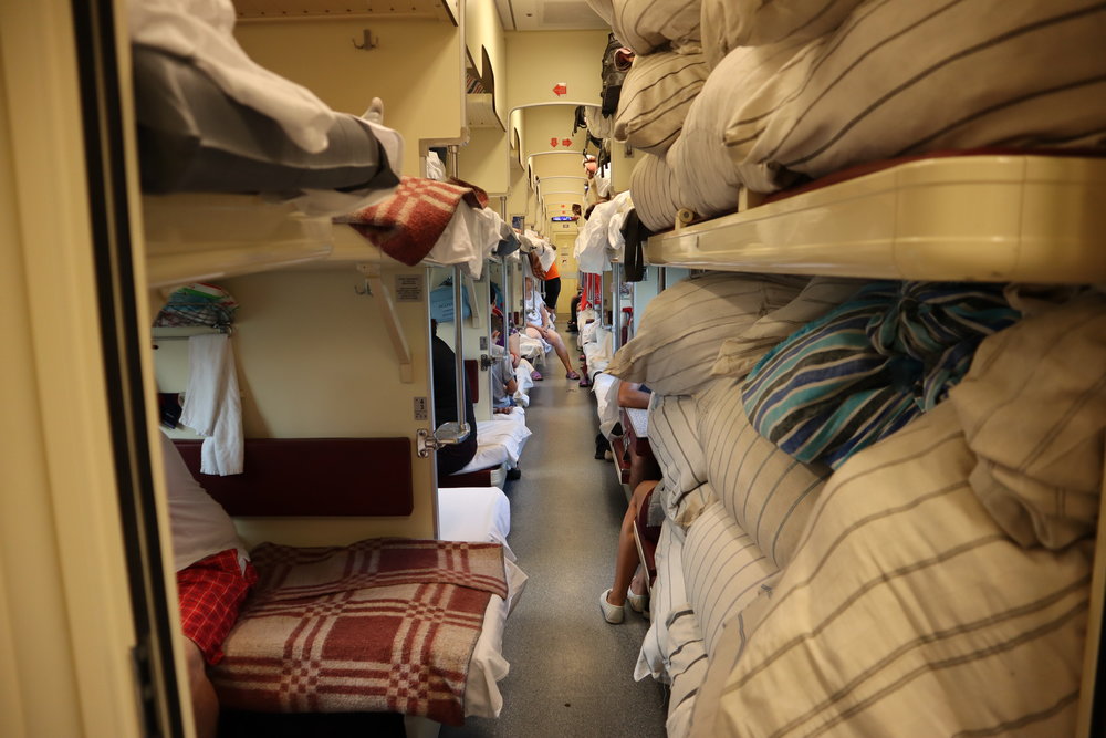 Trans-Siberian Railway Third Class – Corridor