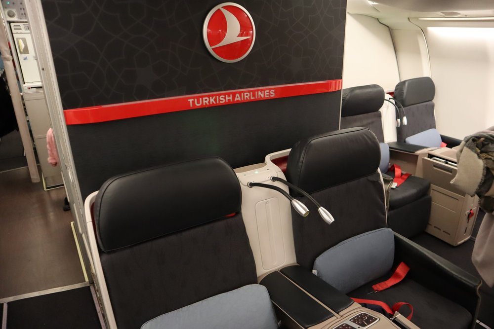 Turkish Airlines A330 business class – Seats 4D and 4E