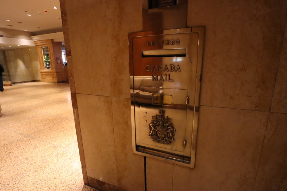 Westin Nova Scotian – Canada Mail box